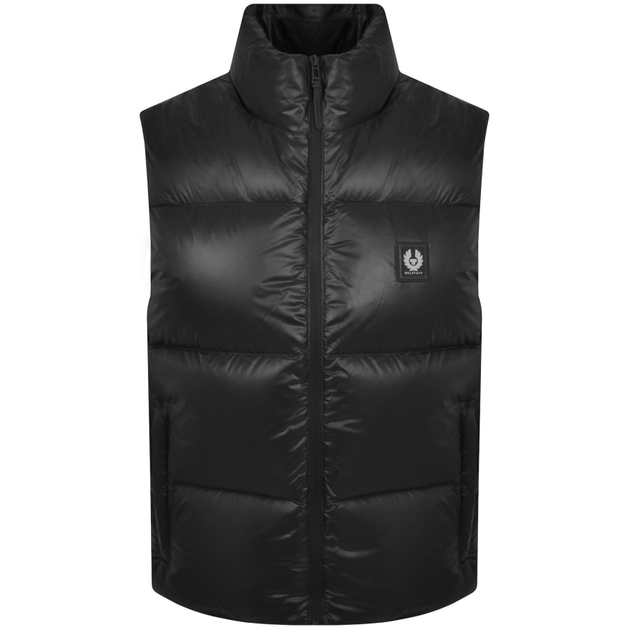 Belstaff Resolve Padded Gilet Black | Mainline Menswear